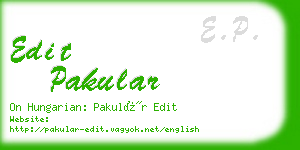 edit pakular business card